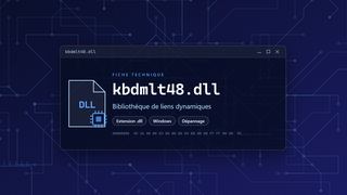 Visuel technique du fichier kbdmlt48.dll, bibliothèque de liens dynamiques de Windows