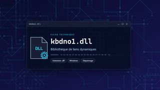 Visuel technique du fichier kbdno1.dll, bibliothèque de liens dynamiques de Windows