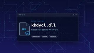 Visuel technique du fichier kbdycl.dll, bibliothèque de liens dynamiques de Windows