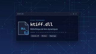 Visuel technique du fichier ktiff.dll, bibliothèque de liens dynamiques de Windows
