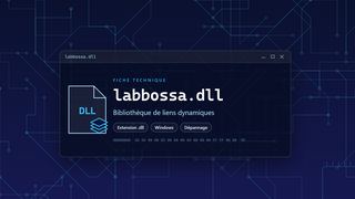 Visuel technique du fichier labbossa.dll, bibliothèque de liens dynamiques de Windows