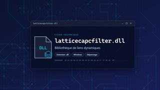 Visuel technique du fichier latticecapcfilter.dll, bibliothèque de liens dynamiques de Windows