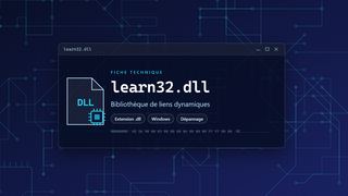 Visuel technique du fichier learn32.dll, bibliothèque de liens dynamiques de Windows