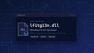 Visuel technique du fichier lfitg13n.dll, bibliothèque de liens dynamiques de Windows