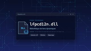 Visuel technique du fichier lfpcd12n.dll, bibliothèque de liens dynamiques de Windows
