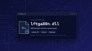 Visuel technique du fichier lftga80n.dll, bibliothèque de liens dynamiques de Windows