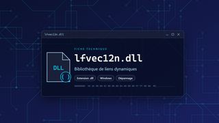 Visuel technique du fichier lfvec12n.dll, bibliothèque de liens dynamiques de Windows