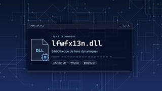 Visuel technique du fichier lfwfx13n.dll, bibliothèque de liens dynamiques de Windows