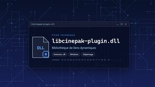 Visuel technique du fichier libcinepak-plugin.dll, bibliothèque de liens dynamiques de Windows