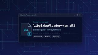Visuel technique du fichier libpixbufloader-xpm.dll, bibliothèque de liens dynamiques de Windows