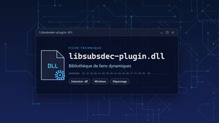 Visuel technique du fichier libsubsdec-plugin.dll, bibliothèque de liens dynamiques de Windows