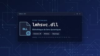 Visuel technique du fichier lmhsvc.dll, bibliothèque de liens dynamiques de Windows