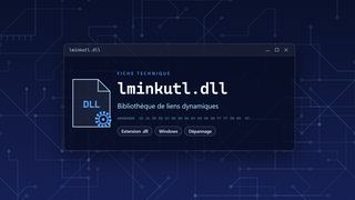 Visuel technique du fichier lminkutl.dll, bibliothèque de liens dynamiques de Windows