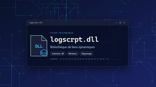 Visuel technique du fichier logscrpt.dll, bibliothèque de liens dynamiques de Windows