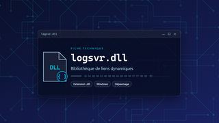 Visuel technique du fichier logsvr.dll, bibliothèque de liens dynamiques de Windows