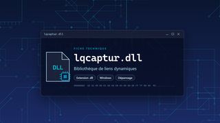 Visuel technique du fichier lqcaptur.dll, bibliothèque de liens dynamiques de Windows