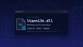 Visuel technique du fichier ltann13n.dll, bibliothèque de liens dynamiques de Windows