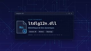 Visuel technique du fichier ltdlg12n.dll, bibliothèque de liens dynamiques de Windows