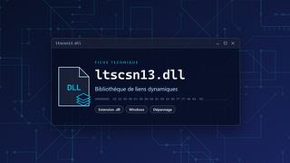 Visuel technique du fichier ltscsn13.dll, bibliothèque de liens dynamiques de Windows