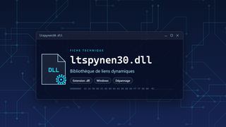 Visuel technique du fichier ltspynen30.dll, bibliothèque de liens dynamiques de Windows