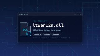 Visuel technique du fichier ltwen12n.dll, bibliothèque de liens dynamiques de Windows