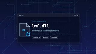 Visuel technique du fichier lwf.dll, bibliothèque de liens dynamiques de Windows