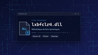 Visuel technique du fichier lxbfclr4.dll, bibliothèque de liens dynamiques de Windows