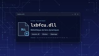 Visuel technique du fichier lxbfcu.dll, bibliothèque de liens dynamiques de Windows