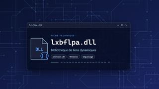 Visuel technique du fichier lxbflpa.dll, bibliothèque de liens dynamiques de Windows