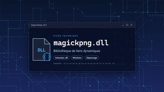 Visuel technique du fichier magickpng.dll, bibliothèque de liens dynamiques de Windows