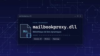 Visuel technique du fichier mailbookproxy.dll, bibliothèque de liens dynamiques de Windows