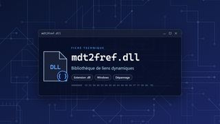 Visuel technique du fichier mdt2fref.dll, bibliothèque de liens dynamiques de Windows