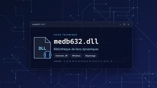 Visuel technique du fichier medb632.dll, bibliothèque de liens dynamiques de Windows