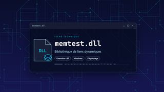Visuel technique du fichier memtest.dll, bibliothèque de liens dynamiques de Windows