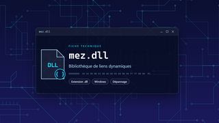 Visuel technique du fichier mez.dll, bibliothèque de liens dynamiques de Windows