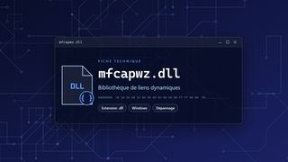 Visuel technique du fichier mfcapwz.dll, bibliothèque de liens dynamiques de Windows