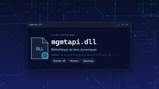 Visuel technique du fichier mgmtapi.dll, bibliothèque de liens dynamiques de Windows
