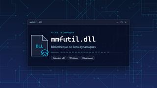 Visuel technique du fichier mmfutil.dll, bibliothèque de liens dynamiques de Windows