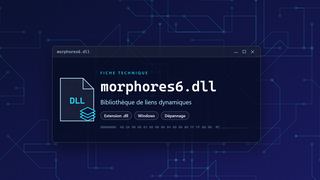 Visuel technique du fichier morphores6.dll, bibliothèque de liens dynamiques de Windows