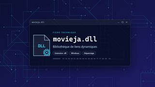 Visuel technique du fichier movieja.dll, bibliothèque de liens dynamiques de Windows