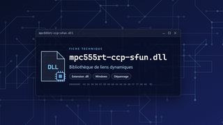 Visuel technique du fichier mpc555rt-ccp-sfun.dll, bibliothèque de liens dynamiques de Windows