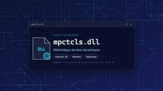 Visuel technique du fichier mpctcls.dll, bibliothèque de liens dynamiques de Windows