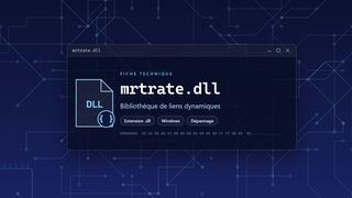 Visuel technique du fichier mrtrate.dll, bibliothèque de liens dynamiques de Windows