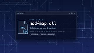 Visuel technique du fichier msdfmap.dll, bibliothèque de liens dynamiques de Windows