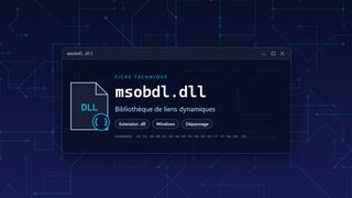 Visuel technique du fichier msobdl.dll, bibliothèque de liens dynamiques de Windows