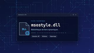Visuel technique du fichier msostyle.dll, bibliothèque de liens dynamiques de Windows