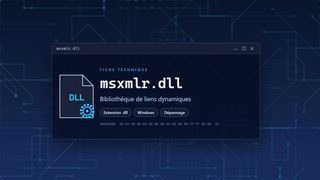 Visuel technique du fichier msxmlr.dll, bibliothèque de liens dynamiques de Windows
