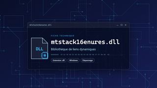 Visuel technique du fichier mtstack16enures.dll, bibliothèque de liens dynamiques de Windows