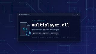 Visuel technique du fichier multiplayer.dll, bibliothèque de liens dynamiques de Windows