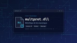 Visuel technique du fichier multprot.dll, bibliothèque de liens dynamiques de Windows